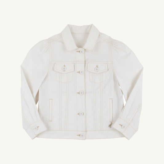 Beaufort Bonnet Darley's Denim Jacket - Worth Avenue White