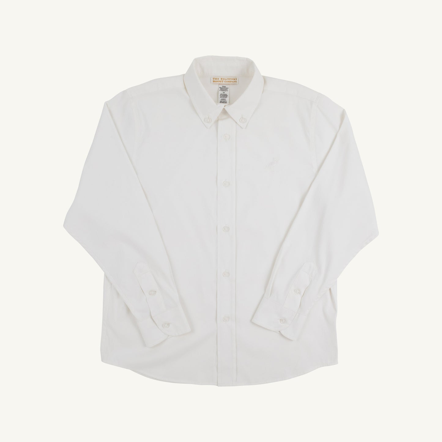Beaufort Bonnet Prepletic™ Dean's List Dress Shirt - Worth Avenue White