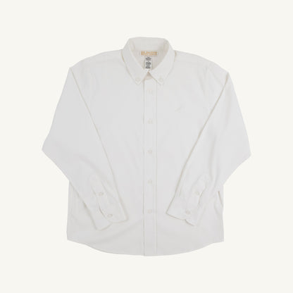 Beaufort Bonnet Prepletic™ Dean's List Dress Shirt - Worth Avenue White