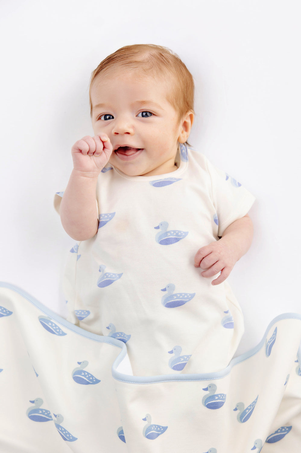 Beaufort Bonnet Short Sleeve Patton Play Bubble - Merrimack Quack Quacks