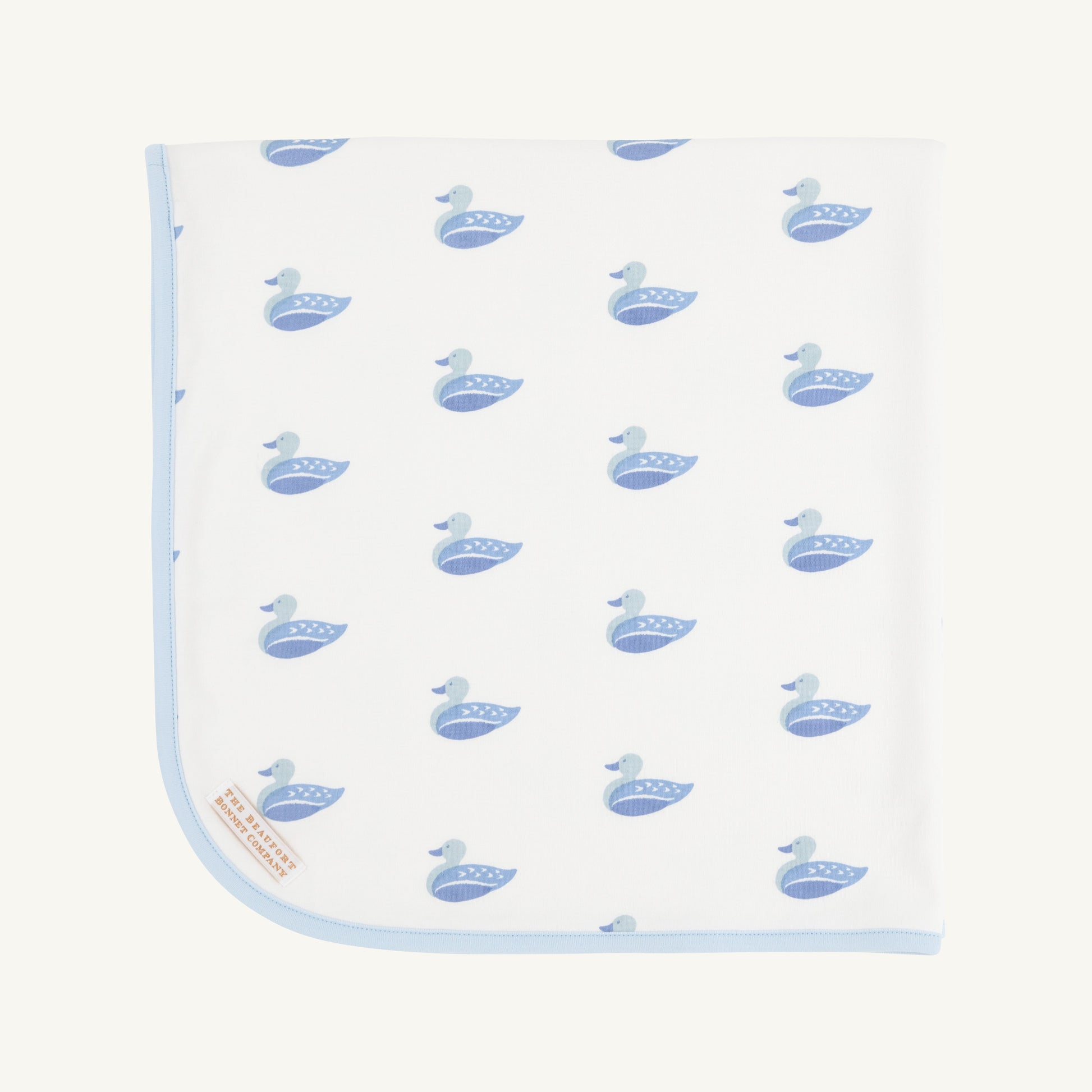 Beaufort Bonnet Baby Blanket - Merrimack Quack Quacks & Buckhead Blue