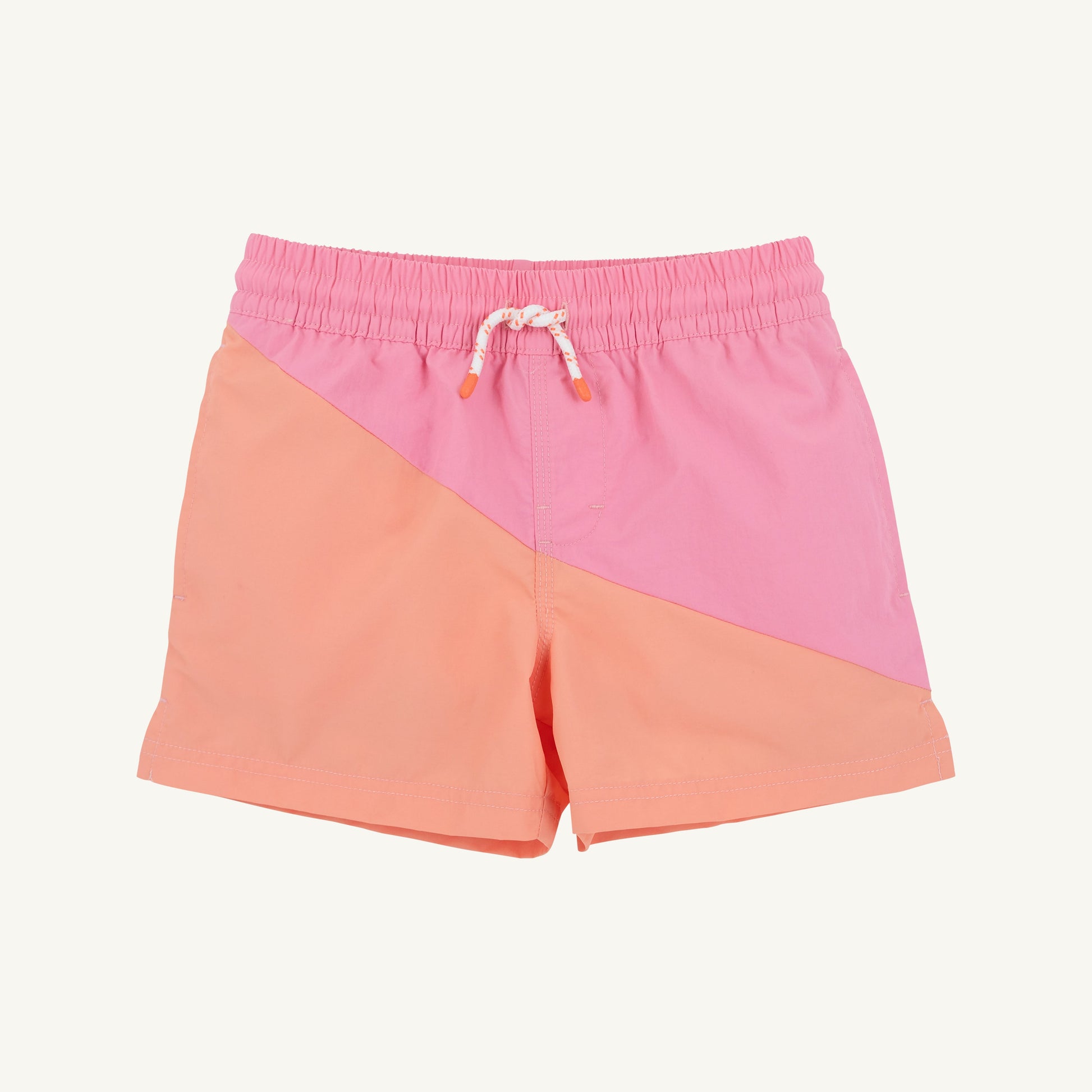 Beaufort Bonnet Country Club Colorblock Trunks - Hamptons Hot Pink