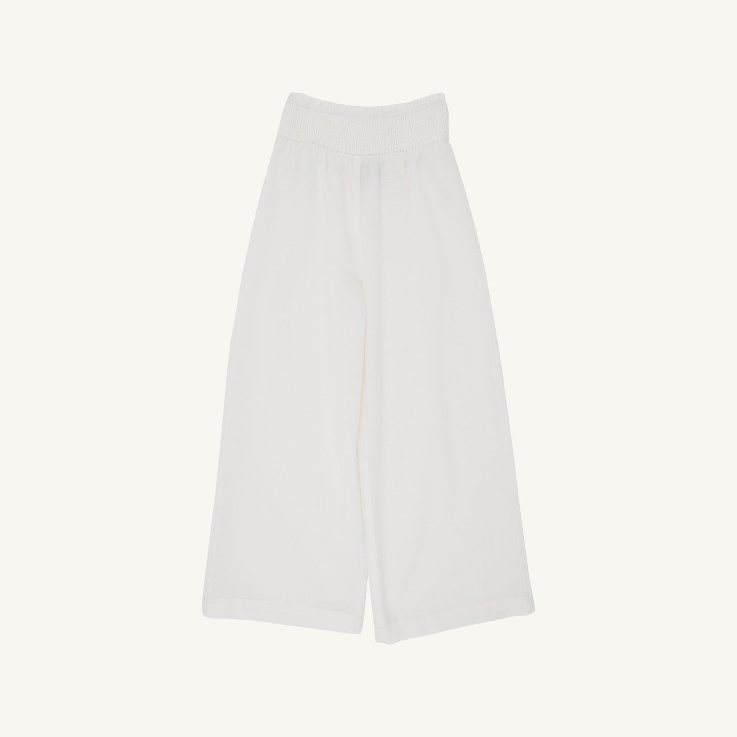 Beaufort Bonnet Lenai Lounge Pants (Linen) - Worth Avenue White