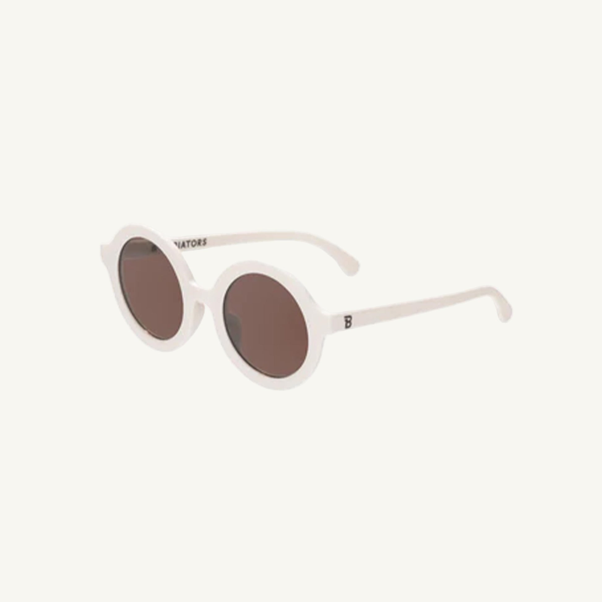 Beaufort Bonnet Euro Round Sunglasses (Cream) - Babiators