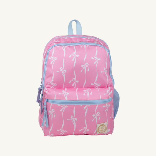 Beaufort Bonnet Don't Forget Your Backpack - Bell Court Bows (Pink) & Blue
