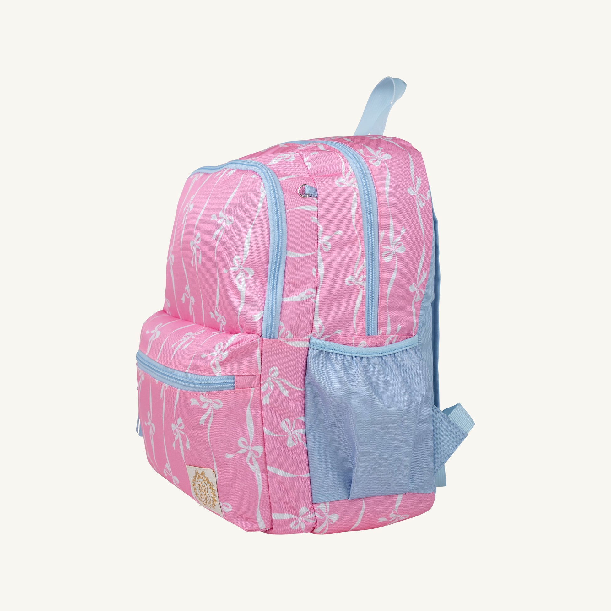 Beaufort Bonnet Don't Forget Your Backpack - Bell Court Bows (Pink) & Blue