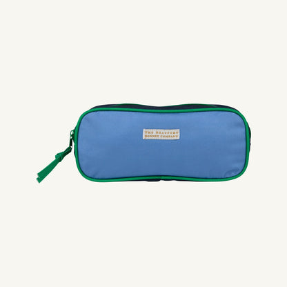 Beaufort Bonnet Peyton Pencil Pouch - Blue, Navy & Green