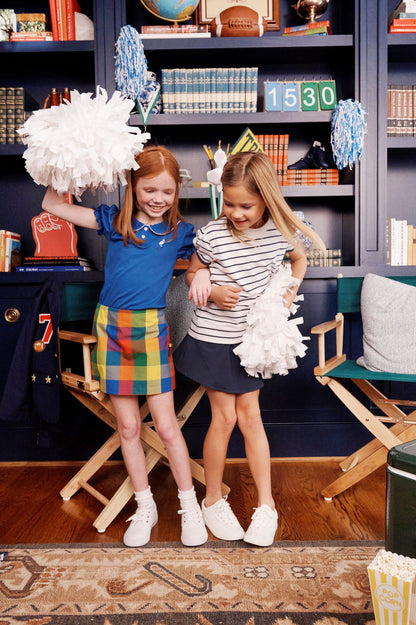 Beaufort Bonnet Maudes Peter Pan Collar Polo Puff Sleeve - Rockefeller Royal