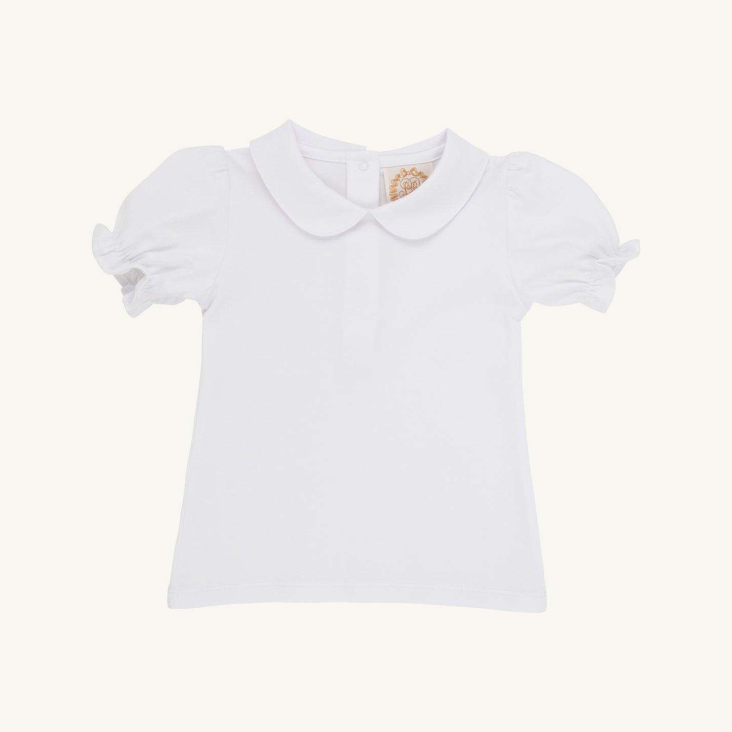 Beaufort Bonnet Maude's Peter Pan Collar Shirt & Onesie (Short Sleeve Pima) - Worth Av