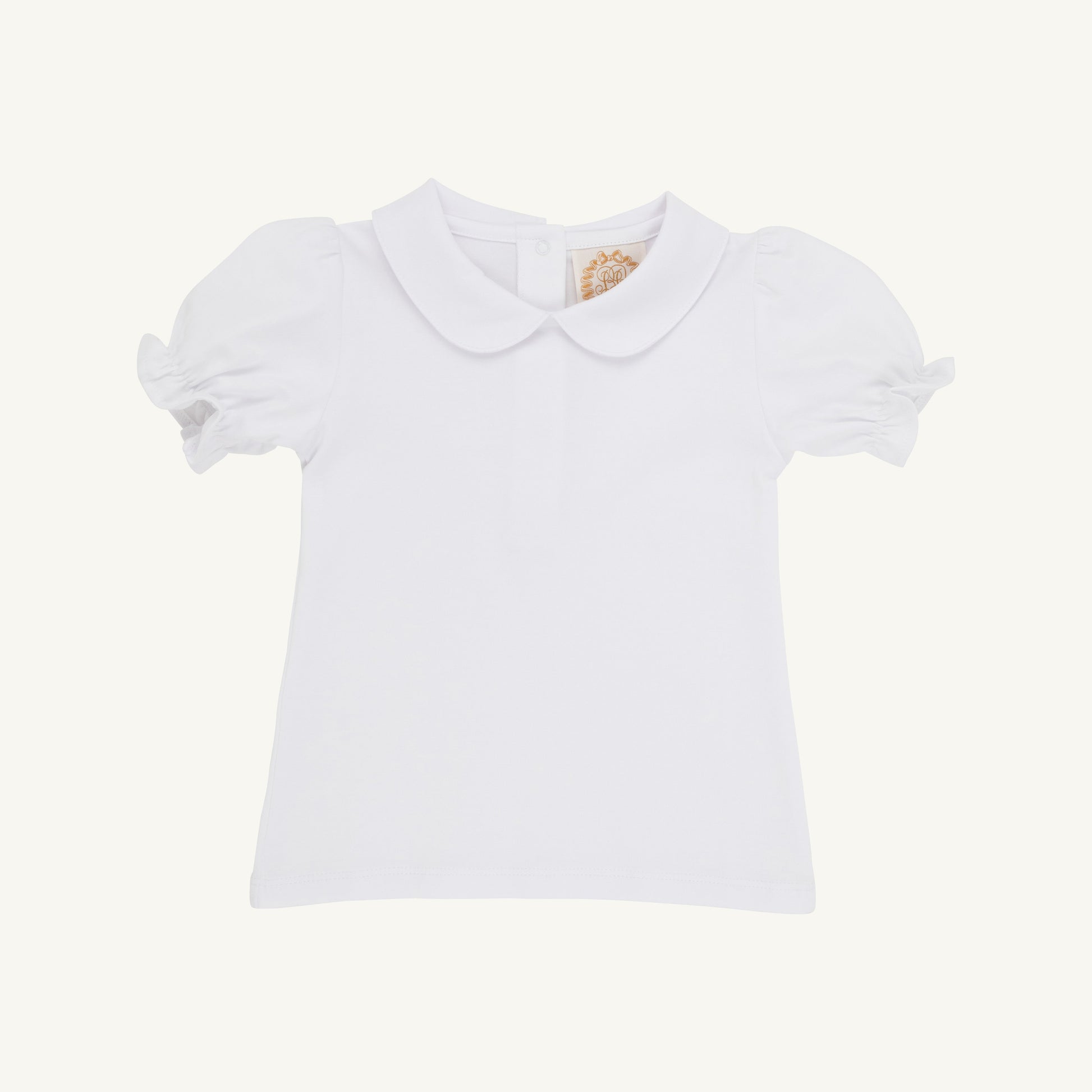 Beaufort Bonnet Maude's Peter Pan Collar Shirt & Onesie (Short Sleeve Pima) - Worth Av