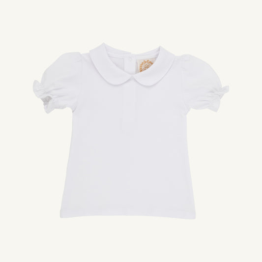 Beaufort Bonnet Maude's Peter Pan Collar Shirt & Onesie (Short Sleeve Pima) - Worth Av
