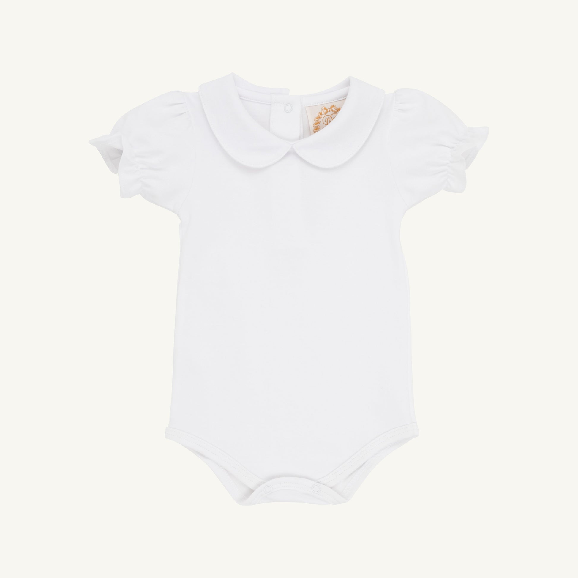 Beaufort Bonnet Maude's Peter Pan Collar Shirt & Onesie (Short Sleeve Pima) - Worth Av
