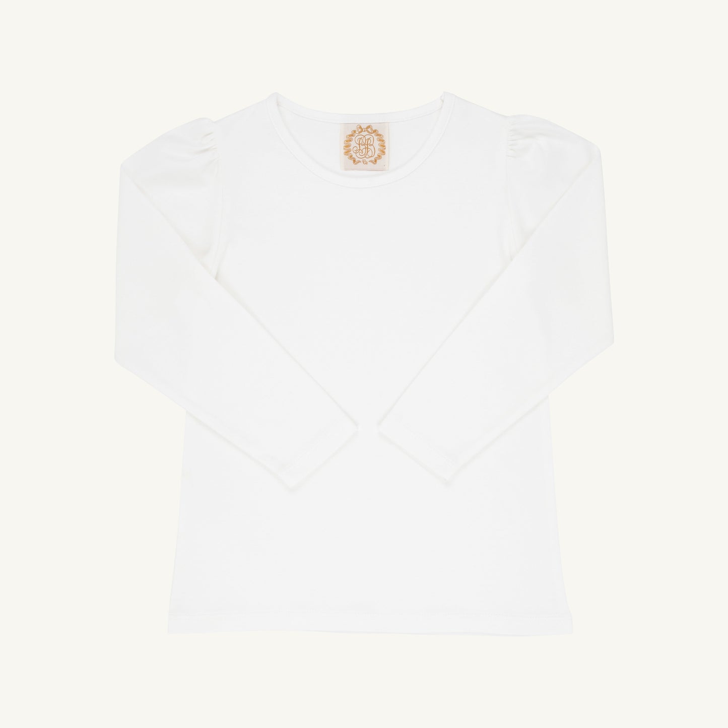Beaufort Bonnet Long Sleeve Penny's Play Shirt & Onesie - Worth Avenue White
