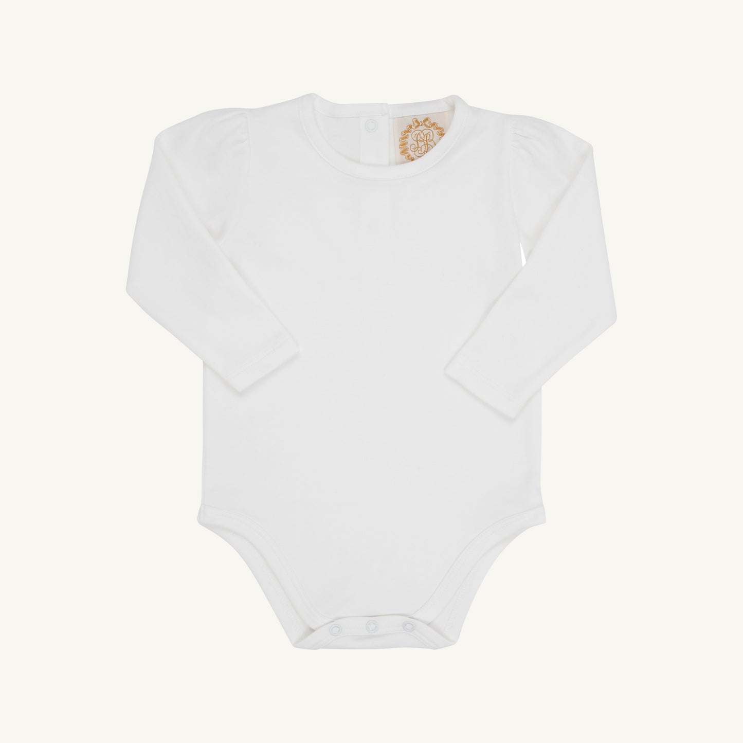 Beaufort Bonnet Long Sleeve Penny's Play Shirt & Onesie - Worth Avenue White