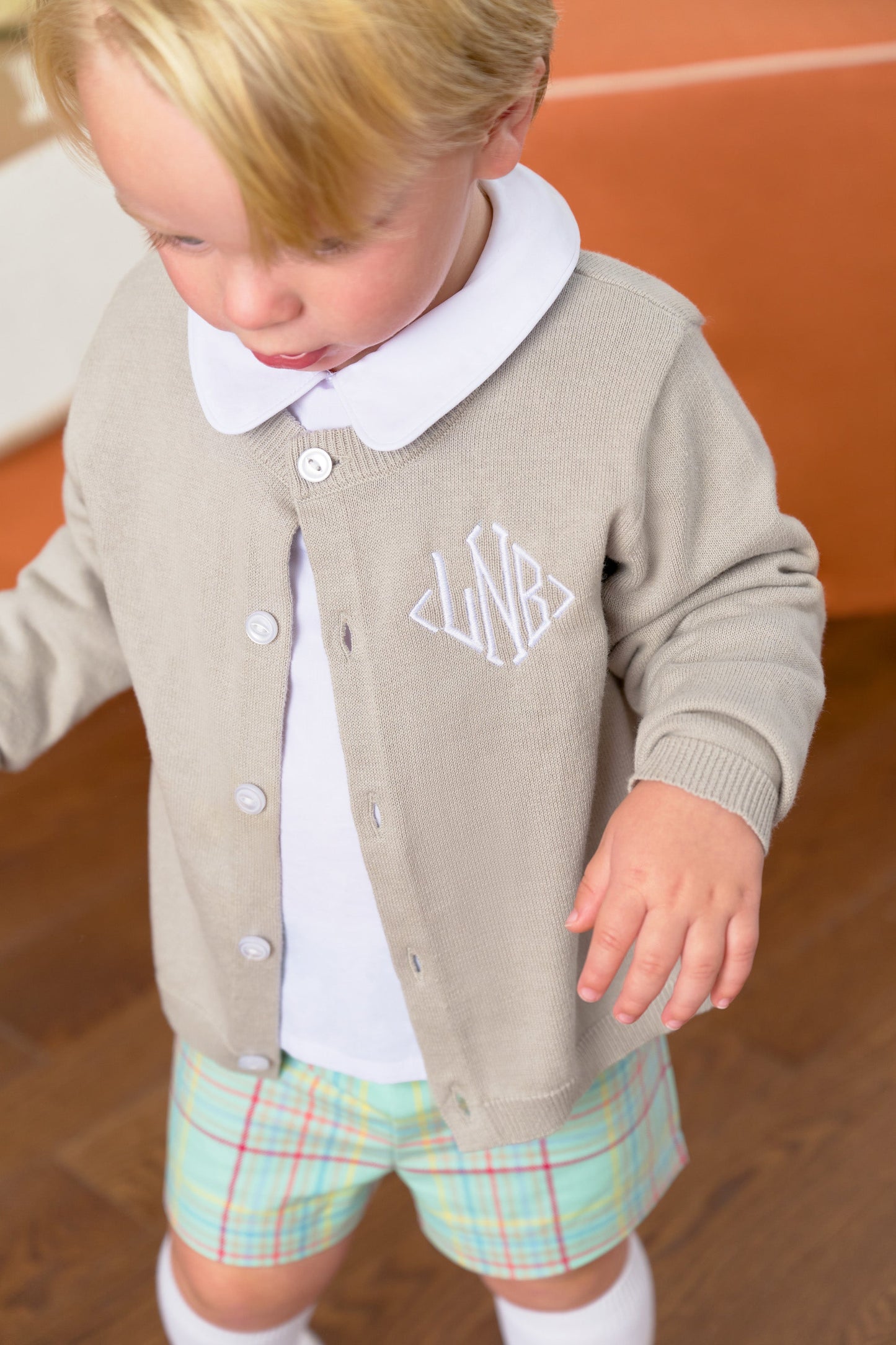 Beaufort Bonnet Cambridge Cardigan - Grantley Gray