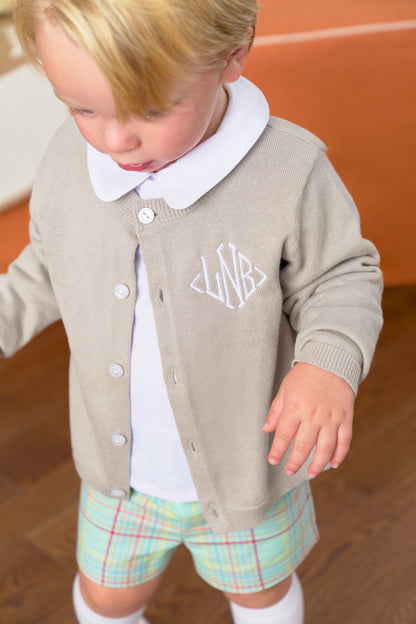 Beaufort Bonnet Cambridge Cardigan - Grantley Gray