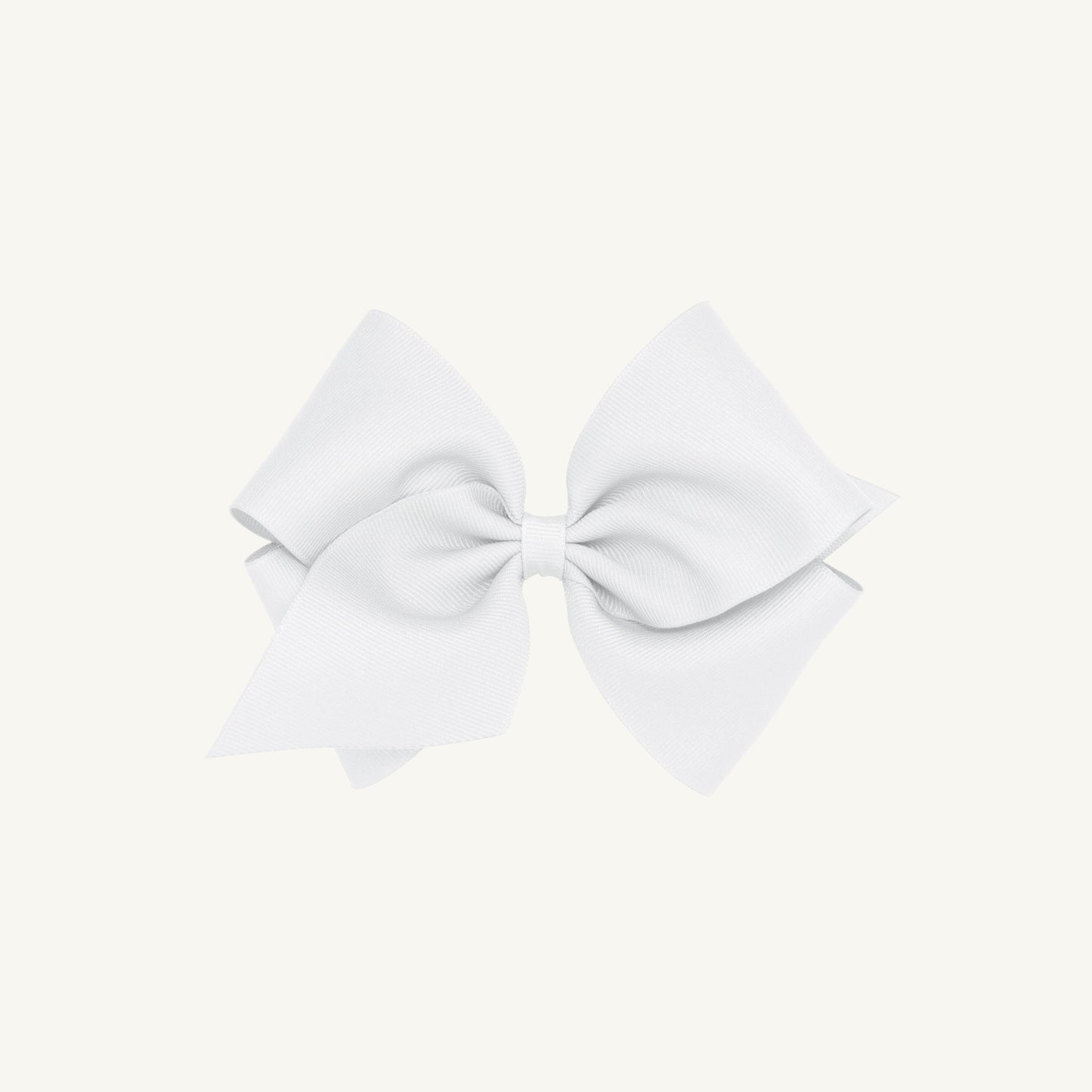 Beaufort Bonnet Wee Ones Hair Bow - Worth Avenue White