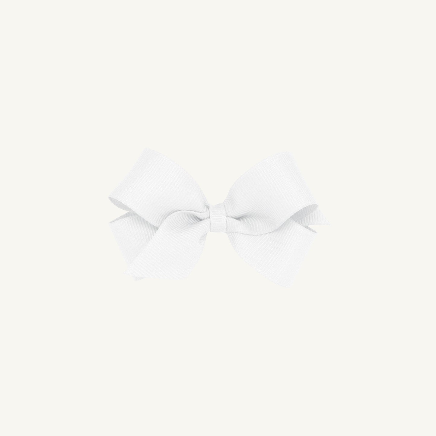 Beaufort Bonnet Wee Ones Hair Bow - Worth Avenue White