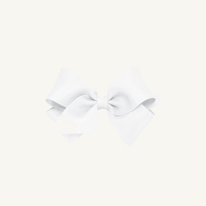 Beaufort Bonnet Wee Ones Hair Bow - Worth Avenue White