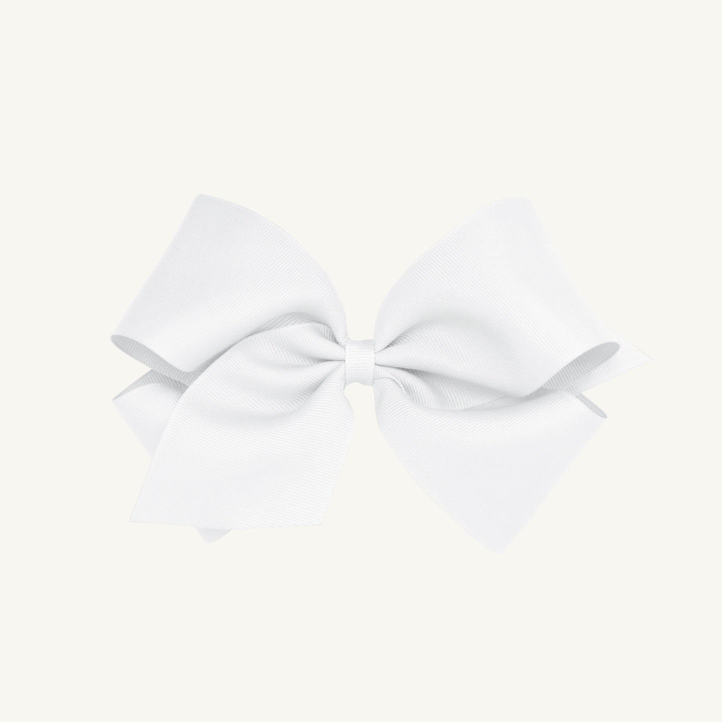 Beaufort Bonnet Wee Ones Hair Bow - Worth Avenue White