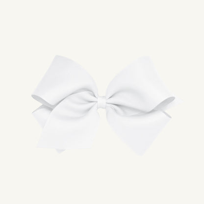 Beaufort Bonnet Wee Ones Hair Bow - Worth Avenue White