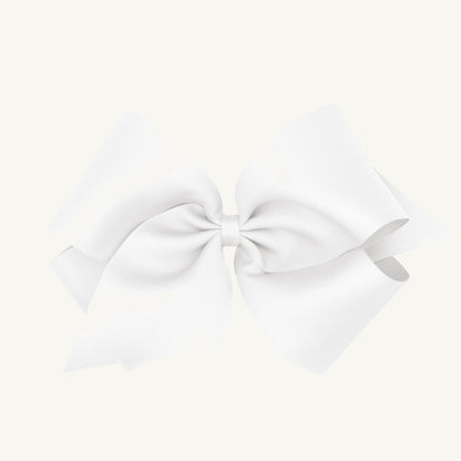 Beaufort Bonnet Wee Ones Hair Bow - Worth Avenue White