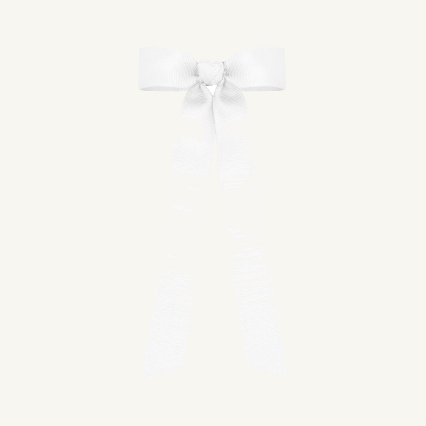 Beaufort Bonnet Wee Ones Hair Bow - Worth Avenue White