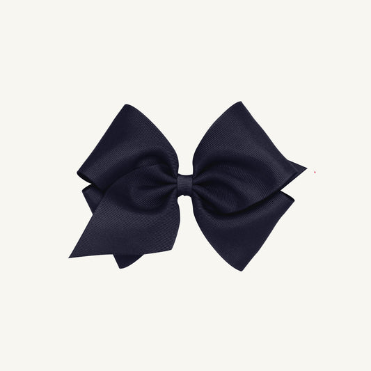 Beaufort Bonnet Wee Ones Hair Bow - Nantucket Navy