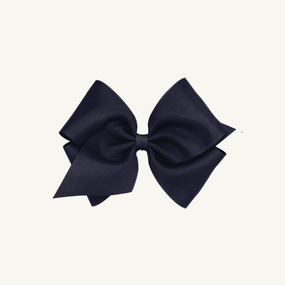 Beaufort Bonnet Wee Ones Hair Bow - Nantucket Navy