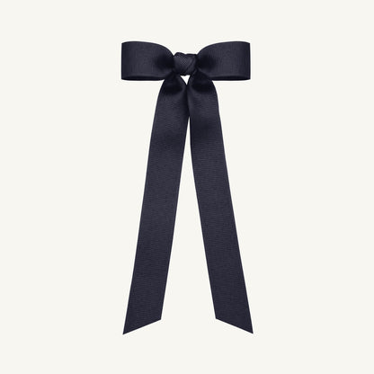 Beaufort Bonnet Wee Ones Hair Bow - Nantucket Navy