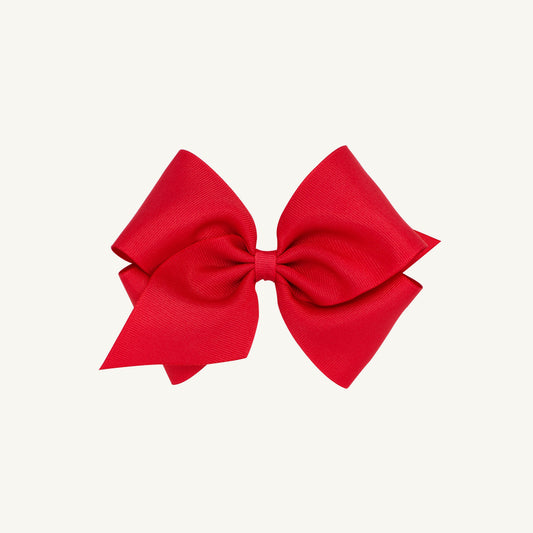 Beaufort Bonnet Wee Ones Hair Bow - Richmond Red