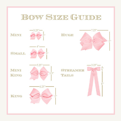 Beaufort Bonnet Wee Ones Hair Bow - Richmond Red