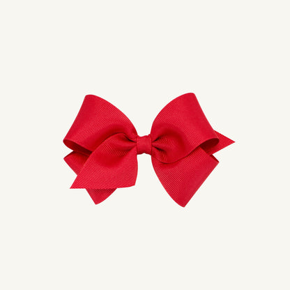 Beaufort Bonnet Wee Ones Hair Bow - Richmond Red