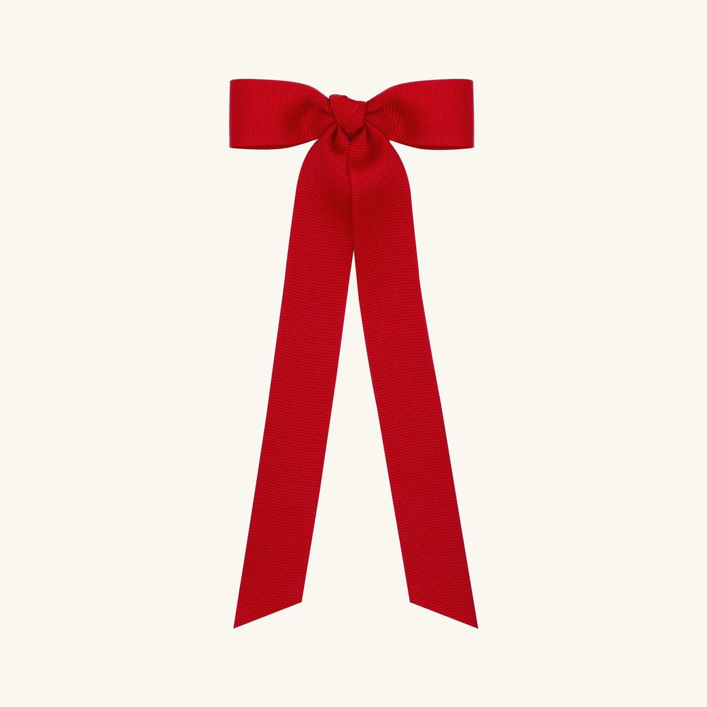 Beaufort Bonnet Wee Ones Hair Bow - Richmond Red