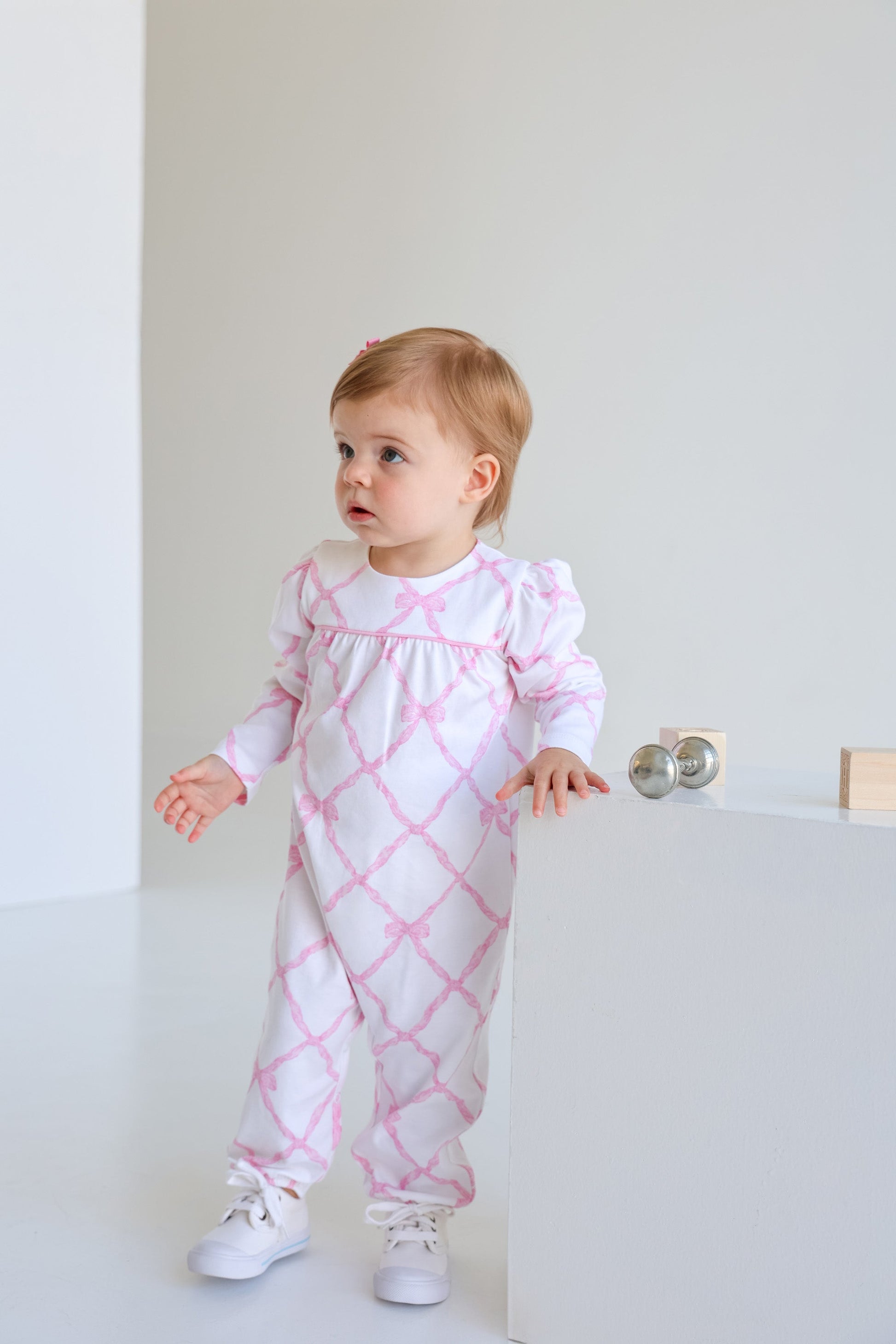 Beaufort Bonnet Long Sleeve Penny's Playsuit - Belle Meade Bow
