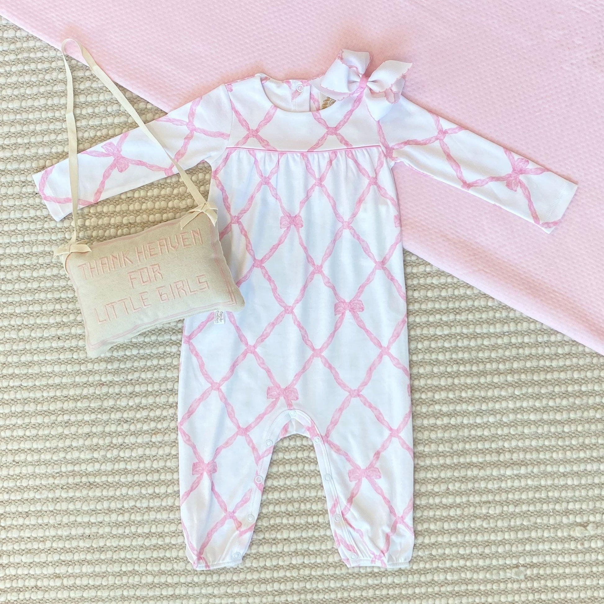 Beaufort Bonnet Long Sleeve Penny's Playsuit - Belle Meade Bow