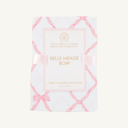 Beaufort Bonnet Cheeky Changing Pad Cover - Belle Meade Bow