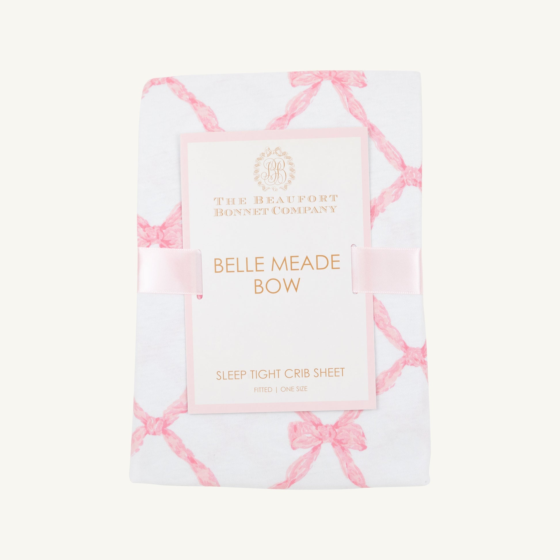 Beaufort Bonnet Sleep Tight Crib Sheet - Belle Meade Bow