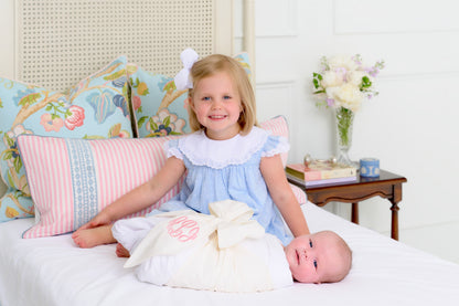 Beaufort Bonnet Bow Swaddle ® - Palmetto Pearl
