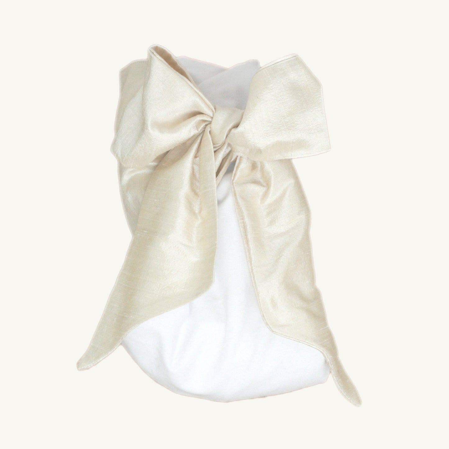 Beaufort Bonnet Bow Swaddle ® - Pearl Strand Silk