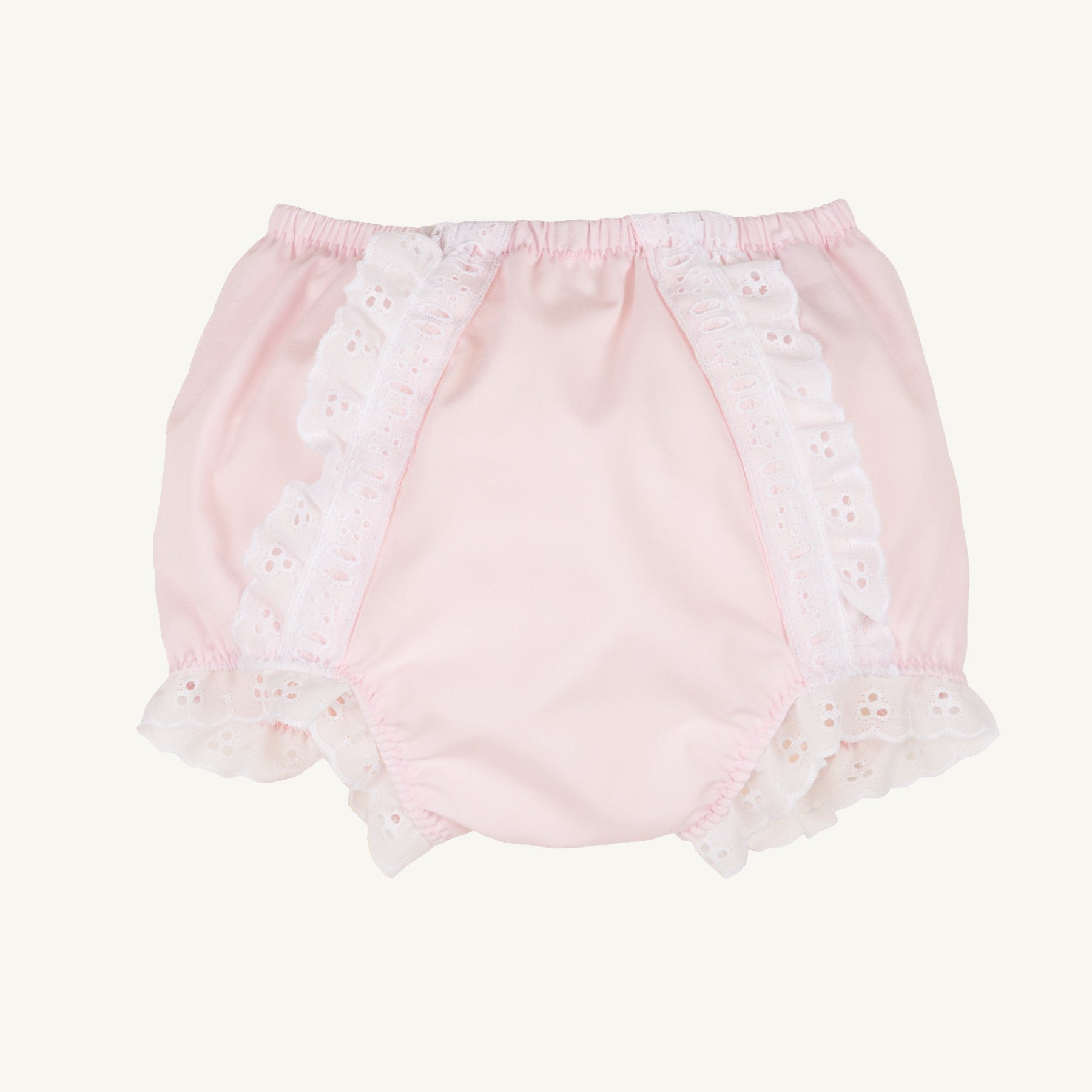 Beaufort Bonnet Belle's Bloomers - Palm Beach Pink with Worth Avenue White