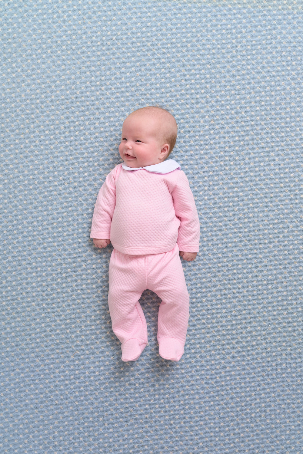 Beaufort Bonnet Hart's Hold Me Set (Pima Jacquard) - Palm Beach Pink