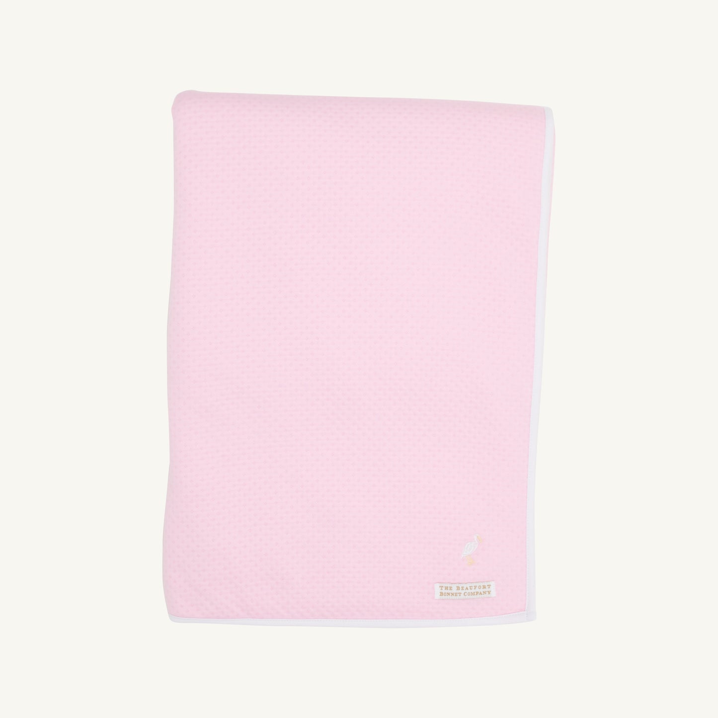 Beaufort Bonnet Silent Night Throw (Pima Jacquard) - Palm Beach Pink