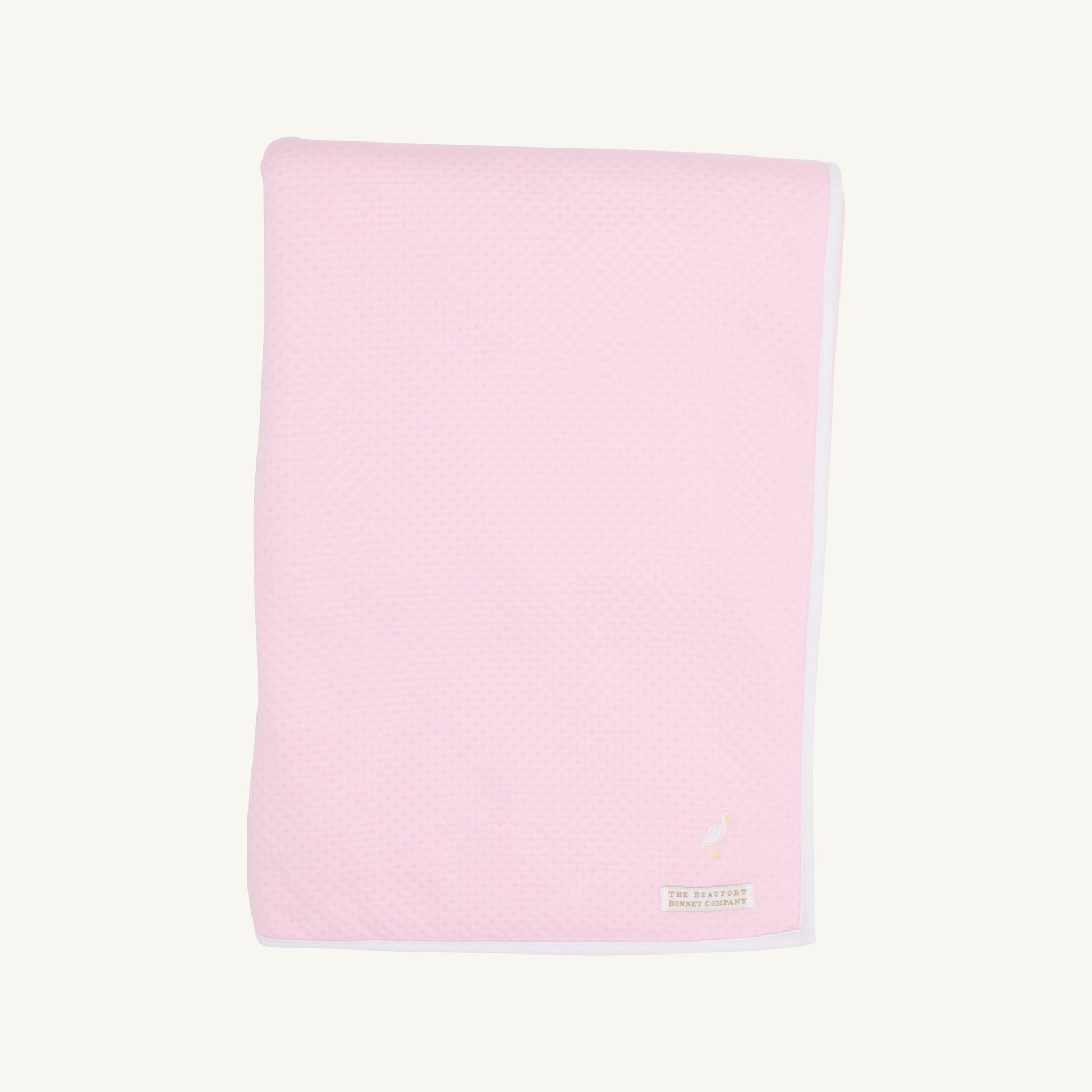 Beaufort Bonnet Silent Night Throw (Pima Jacquard) - Palm Beach Pink