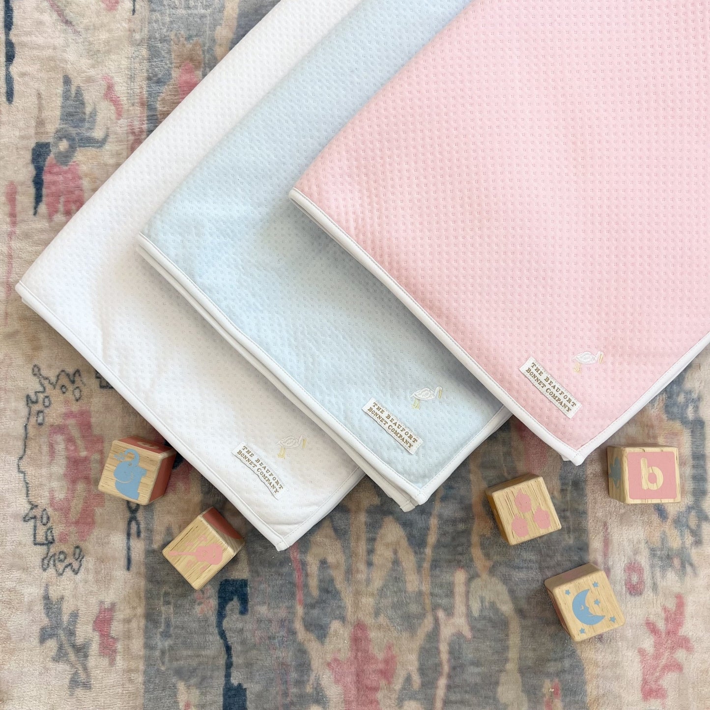 Beaufort Bonnet Silent Night Throw (Pima Jacquard) - Palm Beach Pink