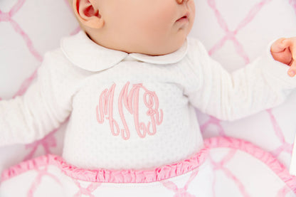 Beaufort Bonnet Hart's Hold Me Set (Pima Jacquard) - Worth Avenue White