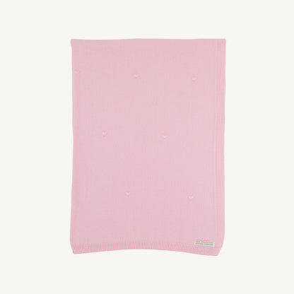 Beaufort Bonnet Bailey Baby Blanket - Palm Beach Pink & Hearts