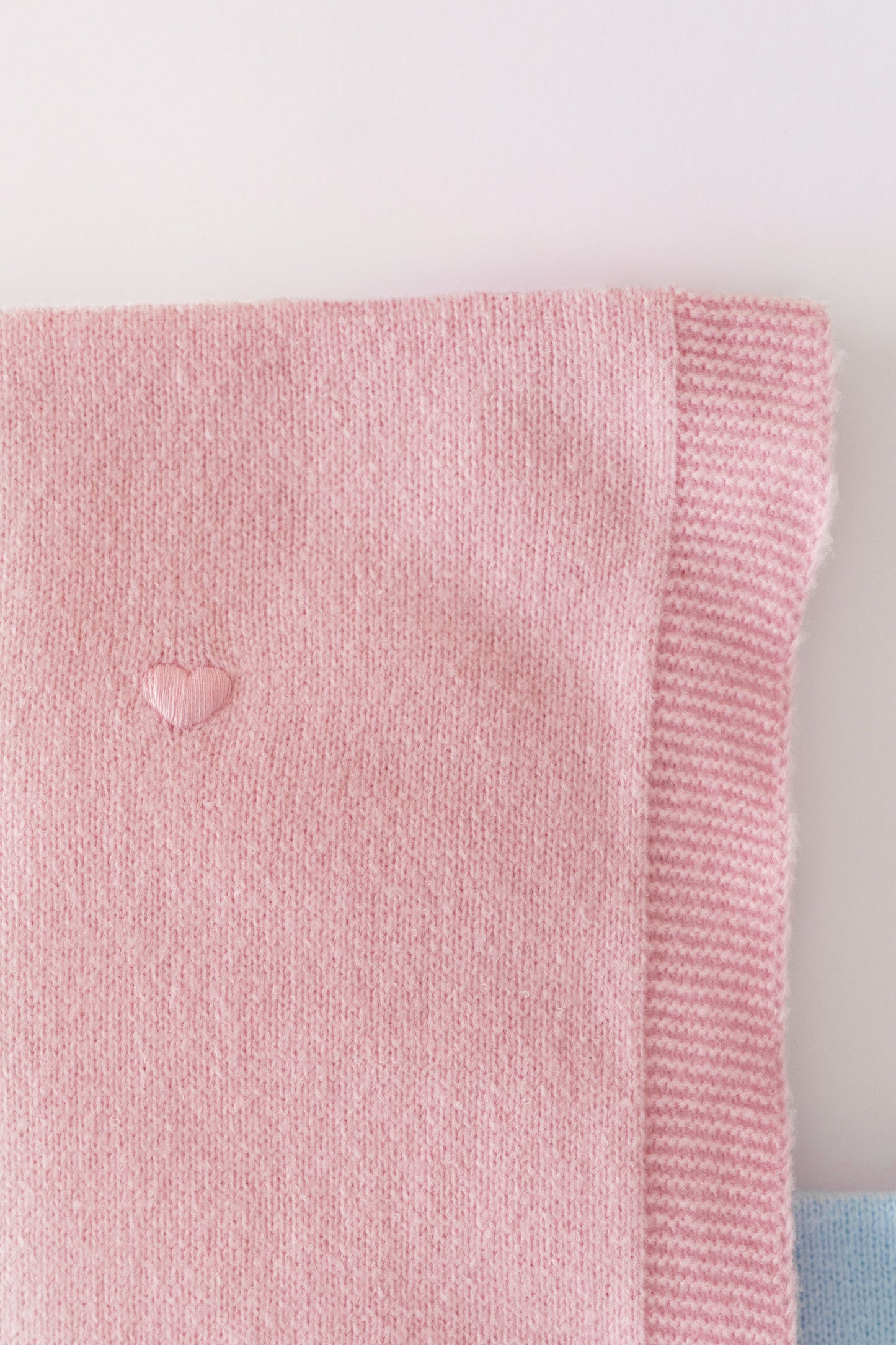 Beaufort Bonnet Bailey Baby Blanket - Palm Beach Pink & Hearts