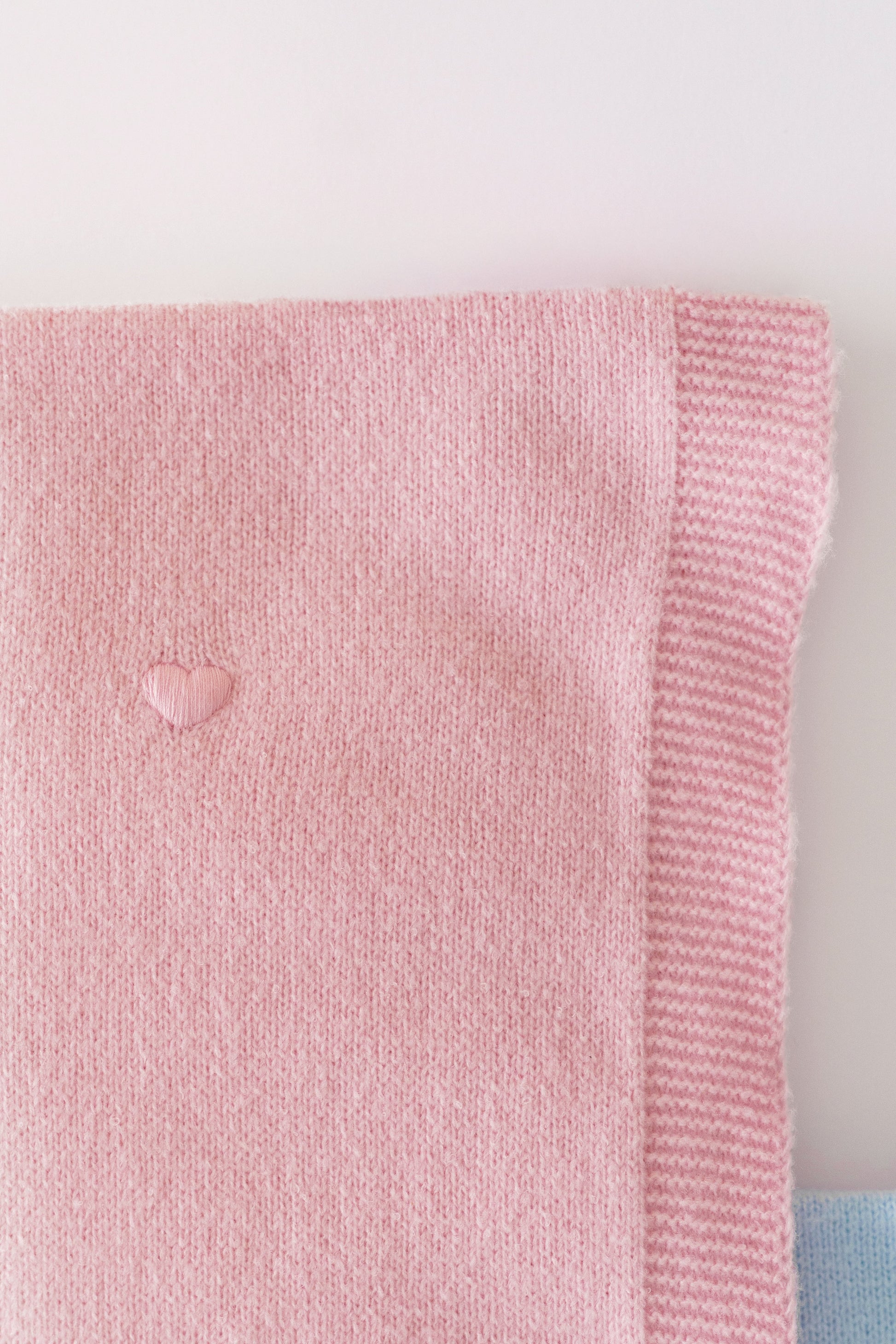 Beaufort Bonnet Bailey Baby Blanket - Palm Beach Pink & Hearts