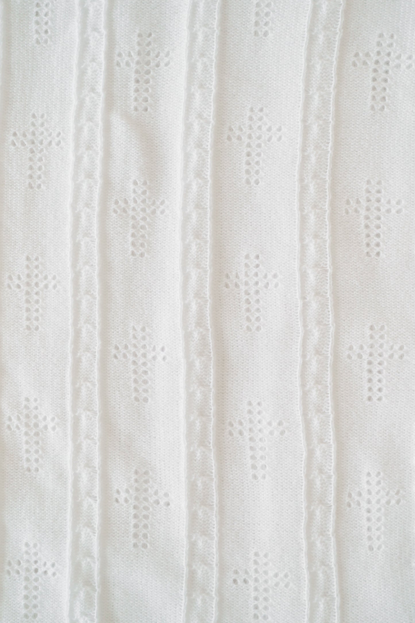 Beaufort Bonnet Bailey Baby Blanket - Worth Avenue White & Crosses